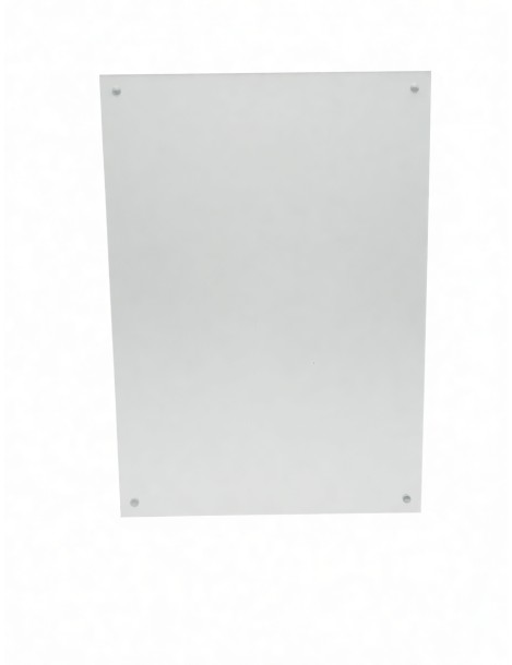 A4 Double-Sided Transparent Acrylic Vertical Display Stand