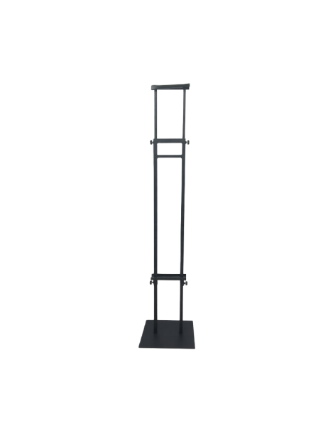  Black Double-Sided KT Board Stand, Floor-Standing Poster Rack