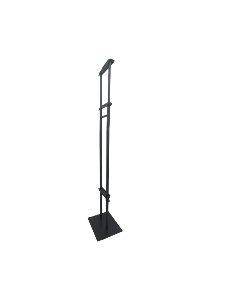  Black Double-Sided KT Board Stand, Floor-Standing Poster Rack