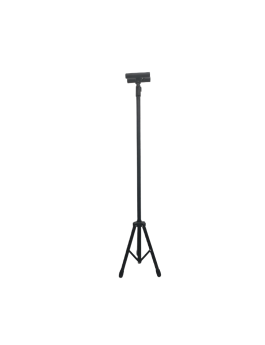 Iron Lifting Tripod Picture Stand With Stainless Steel Sign