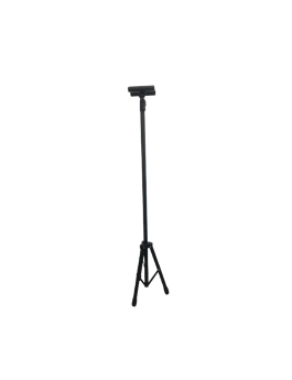 Iron Lifting Tripod Picture Stand With Stainless Steel Sign